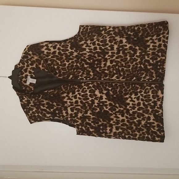 Chico's Jackets & Blazers - Chico's Leopard Vest